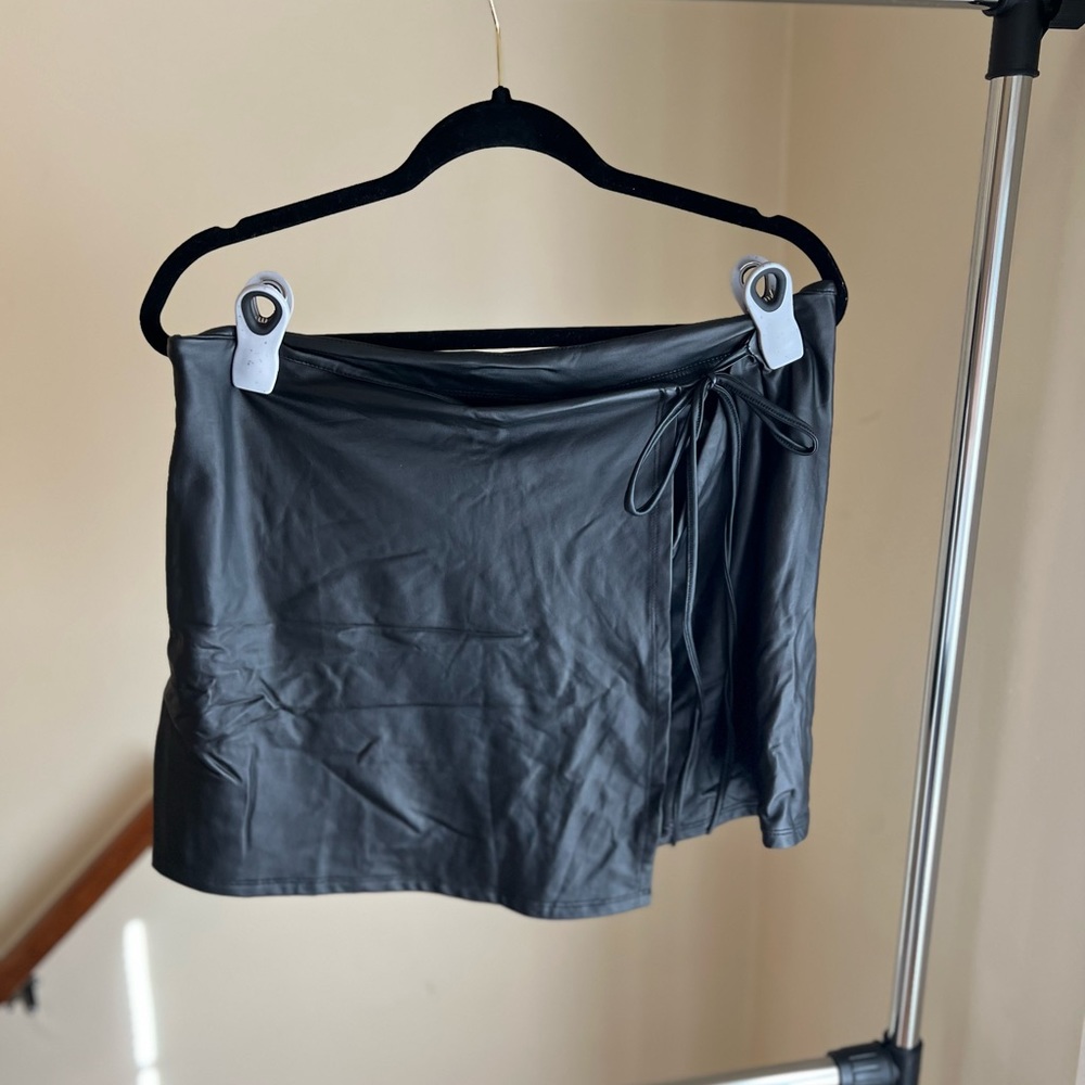 Pleather SHEIN skort